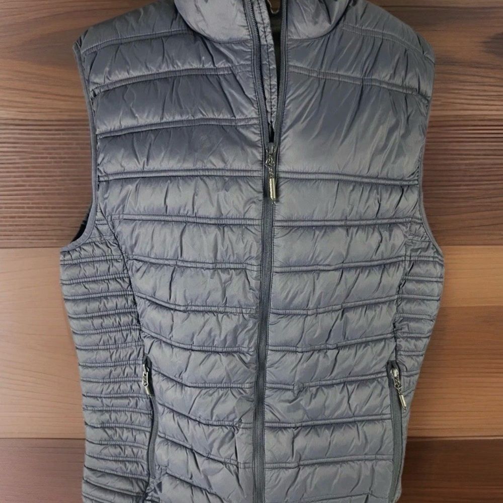 Stormtech Performance Thermal Vest Puffer Men's  2XL/ 2TG Black Zipper Navy Blue